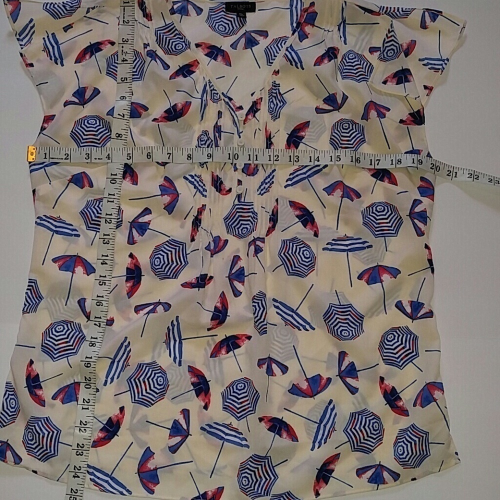 Talbots Umbrella Top Polyester PM CUTE! - Picture 2 of 6